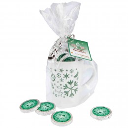 Weihnachtsbecher Glossy grün 120g neutral