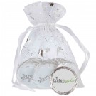 Organzasäckchen Christmas individuelle Taleretiketten silber 48g, neutral | Preis auf Anfrage