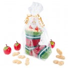 Nikolausstiefel Nuts 70g, mit Kärtchen