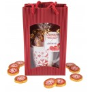 Weihnachtspräsent Glossy 120g rot neutral